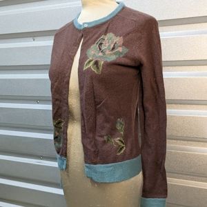 FIELD GEAR vintage style cardigan sweater S
